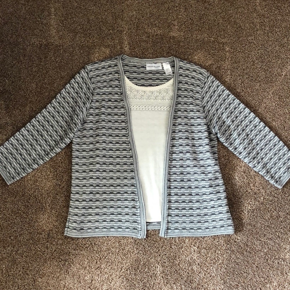 Alfred Dunner Sweater Size XL